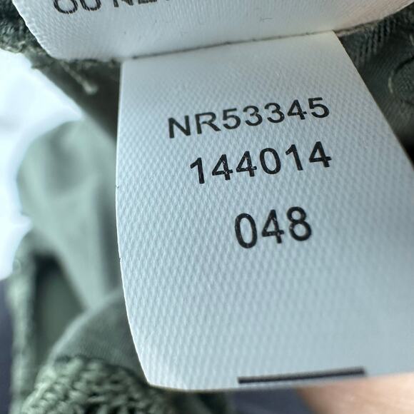 Spense Olive Green Crochet Lace Maxi Tank Dress Womens Medium V-Neck Sleeveless - Picture 9 of 14